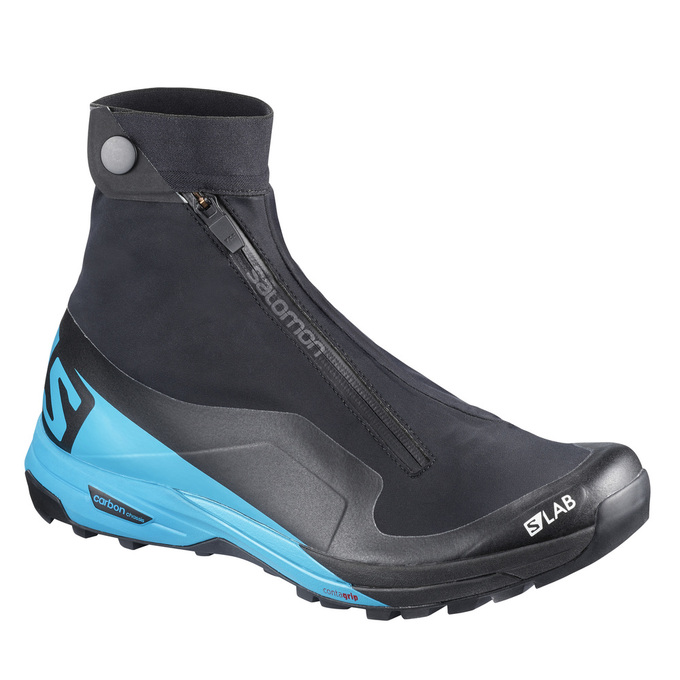 Zapatillas Trail Running Salomon Hombre Negras / Azules - Salomon Argentina S/LAB XA ALPINE 2 ,82653